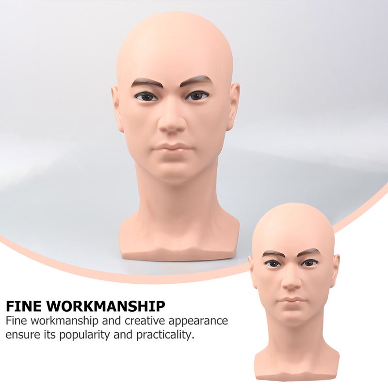 2pcs PVC Mannequin Stand Model Display Holder for Hat Scarf Wig Glasses Masks - Image 5