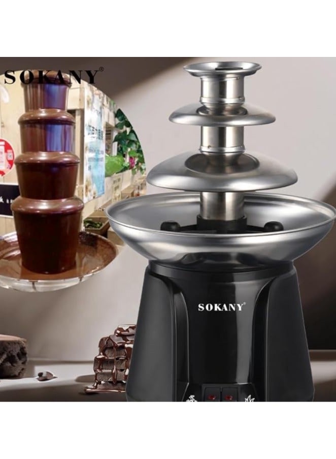 سوكاني SK-07069 نافورة شوكولاته استنالس سوكانى 60وات - Image 4