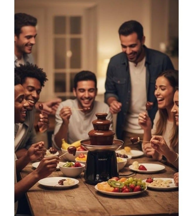 سوكاني SK-07069 نافورة شوكولاته استنالس سوكانى 60وات - Image 3