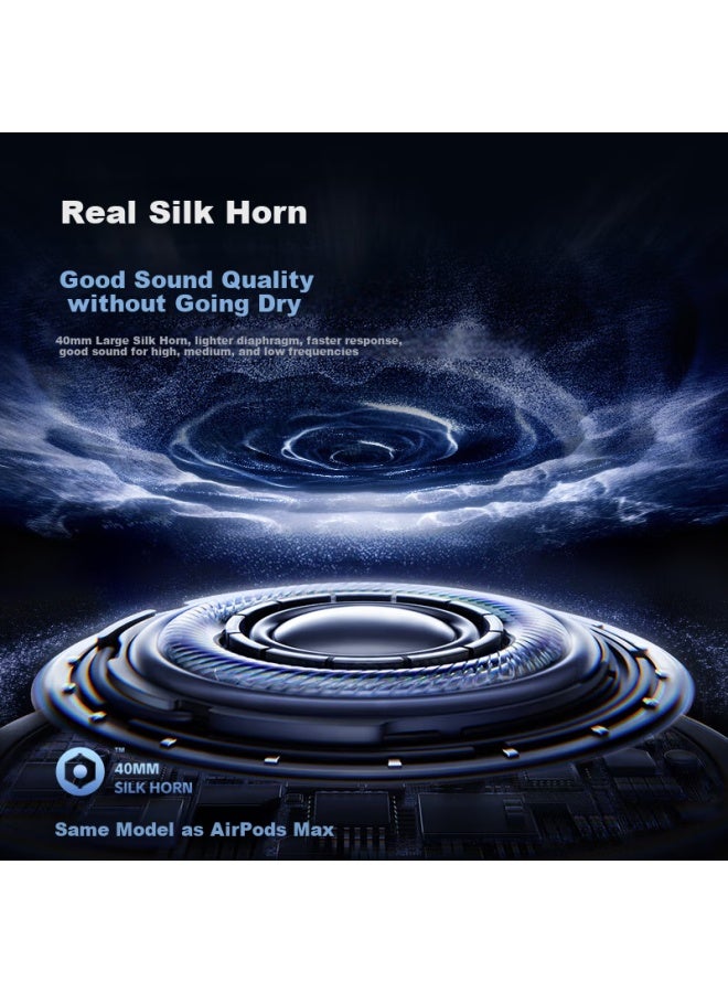 Linklike [100% Positive Reviews | 3 Million Sold] Deep Active Noise Cancelling Headphones, Over-ear Bluetooth Earphones, Noise Reduction For Sleeping, Soundproof Device, Sleep Quiet Anti-noise Headset - Image 5