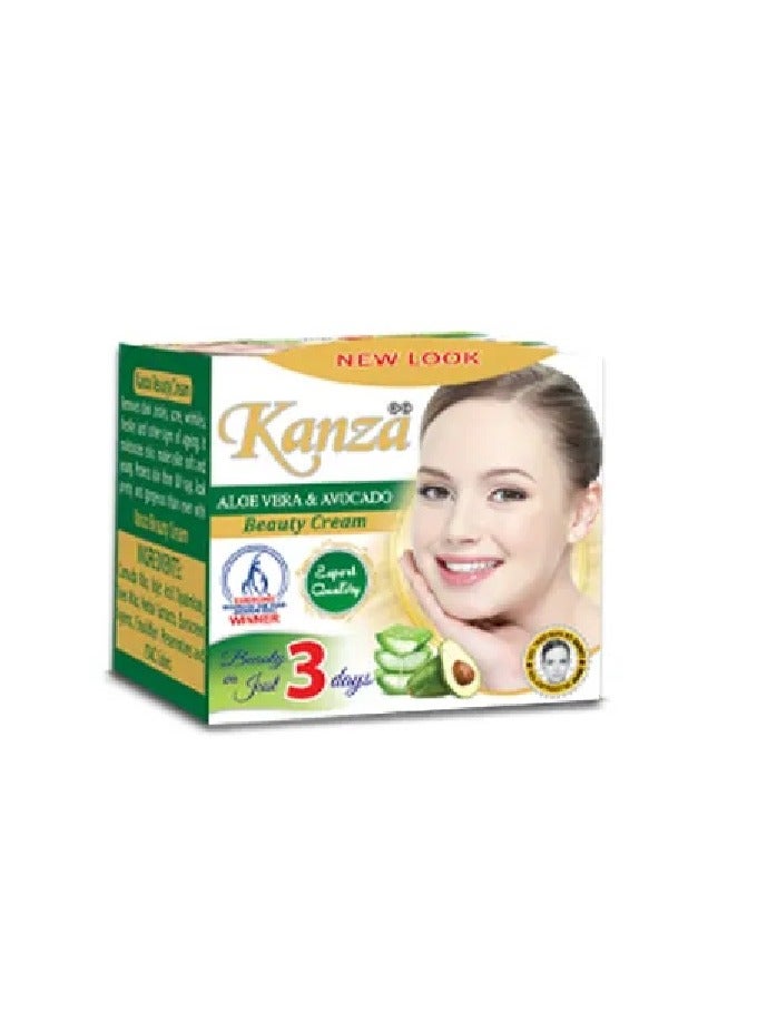 كنزه قطعتين من كريم تبييض البشرة بالصبار والأفوكادو - Image 2