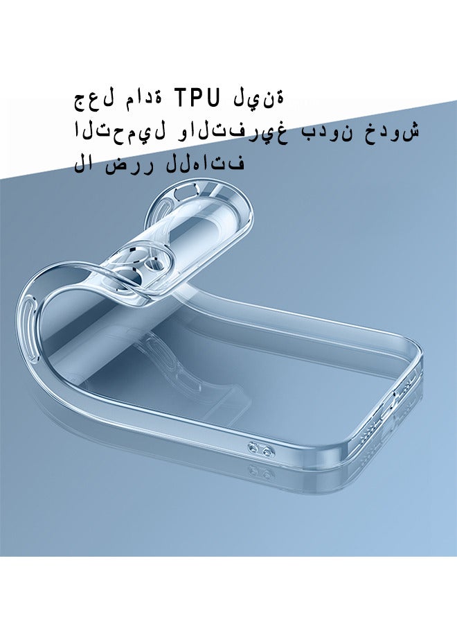 Depend iPhone 15 Case Clear 6.1 Inch Anti-Yellowing Mil-Grade Anti-Drop iPhone 15 Cover Transparent, Slim Thin Crystal iPhone 15 Case, Full Coverage Lens Protection, Shockproof Anti-Scratch Clear - Image 2