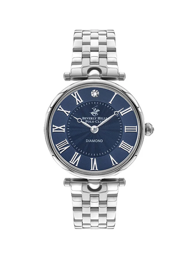 BEVERLY HILLS POLO CLUB Women's Analog Dark Blue Dial Watch - BP3335X.390