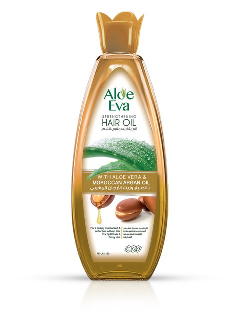 آلو إيڤا زيت مقوى للشعر بالصبار وزيت الأرجان المغربي 170 مل