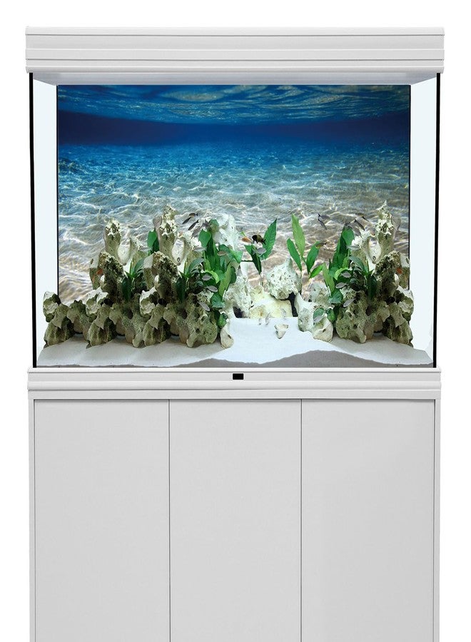 AWERT 36x24 inches Ocean Floor Aquarium Background Underwater Fish Tank Background Undersea Theme Aquarium Background - Image 5
