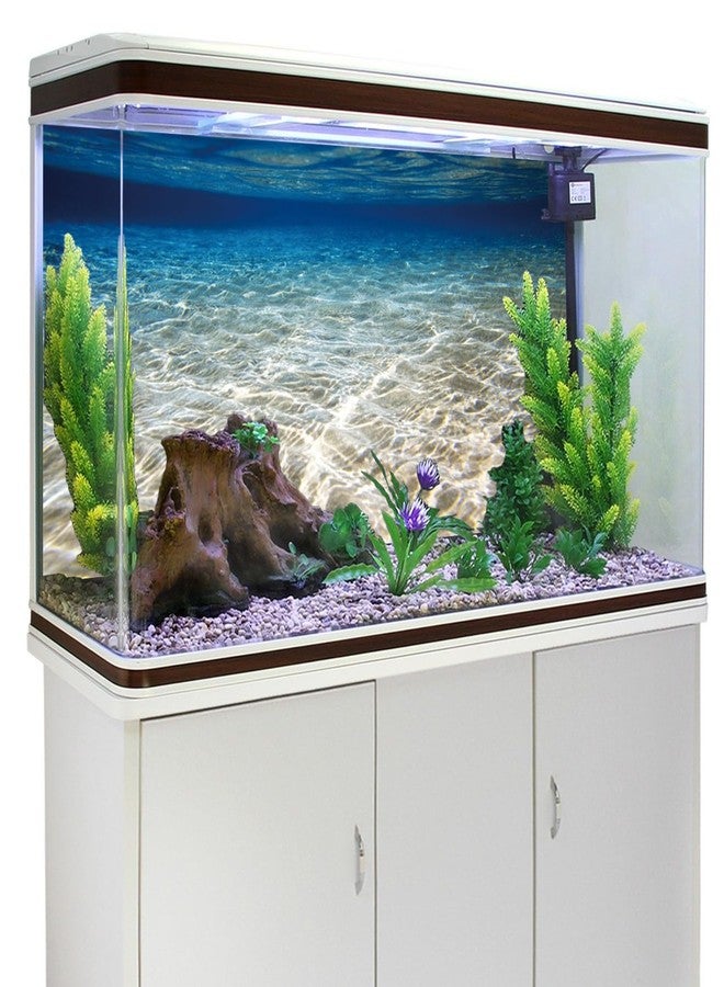 AWERT 36x24 inches Ocean Floor Aquarium Background Underwater Fish Tank Background Undersea Theme Aquarium Background - Image 4