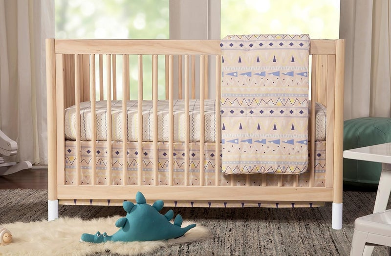 babyletto Gelato Crib and Dresser Feet Pack in White - Image 2
