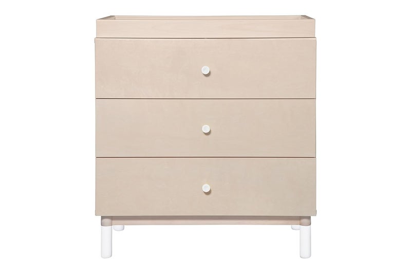 babyletto Gelato Crib and Dresser Feet Pack in White - Image 5