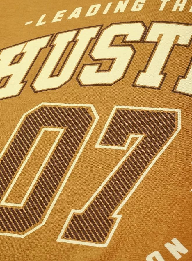 Dillinger Women Oversized Sports Printed T-Shirt