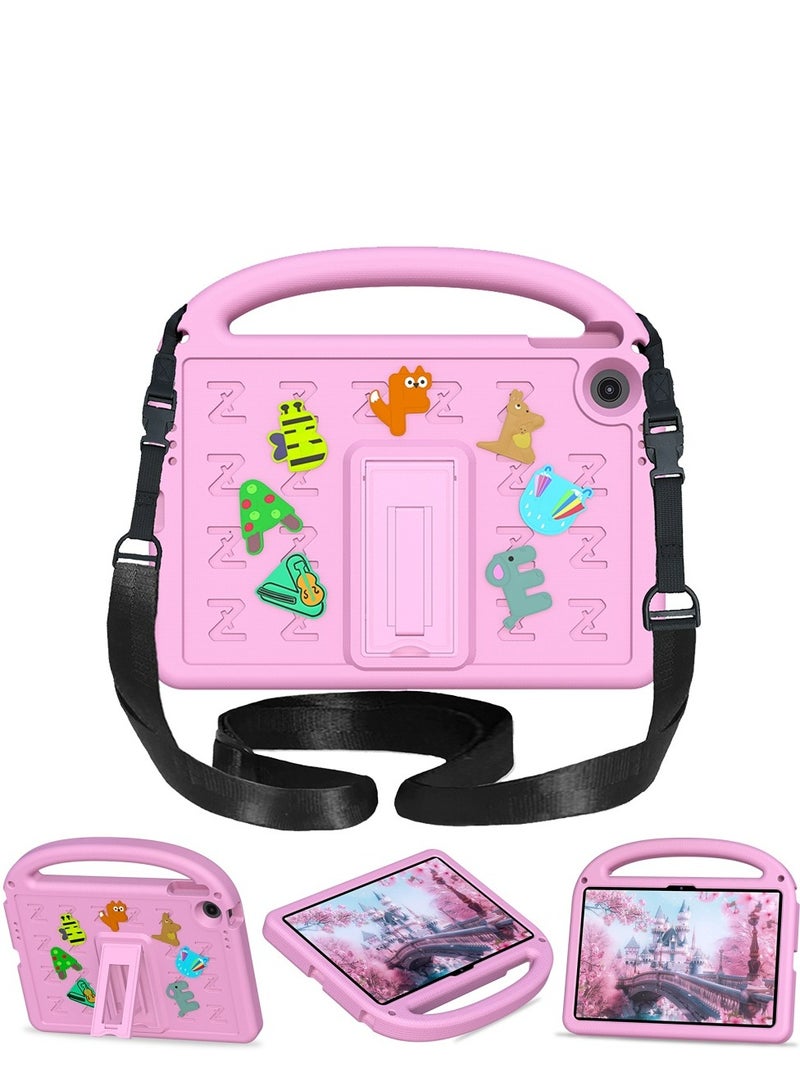 Compatible For Lenovo Tab 10.1 inch 2025 TB-311/M10 10.1 inch 2025/ ZhaoYang Tab K10C/K10 2nd Gen 10.1 inch 2025/S10 10.1 inch 2025 Children's protective case shockproof protective cover with shoulder strap stand - Image 1