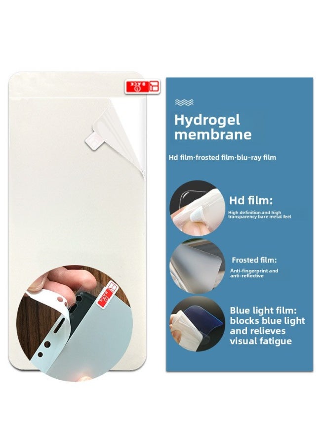 Generic - For One Plus Nord4/N30SE Full Screen Tpu Mobile Phone Film CE3/4lite One-size-fits-all HD Hydraulic Film-Color:One Size Fits All, Blue White Film (front Film)-Dimensions:One Plus Nord2 5g Version (die) - Image 1