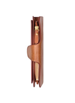 Elios Elios Women Wallet Soft PU Leather Multi Card Organizer Ladies Clutch (Brown)  - Image 4