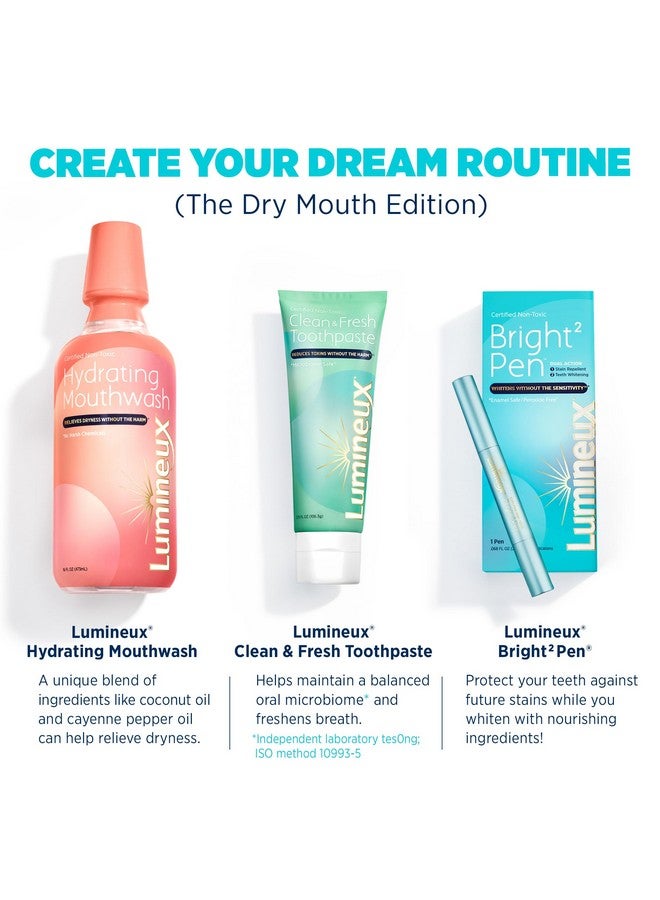 Lumineux Complete Care Toothpaste, 2 Pack - Certified Non-Toxic - Fresh Breath in 14 Days - Fluoride Free, NO Alcohol, Artificial Colors, SLS Free, Dentist Formulated - 3.75 Oz - Image 5