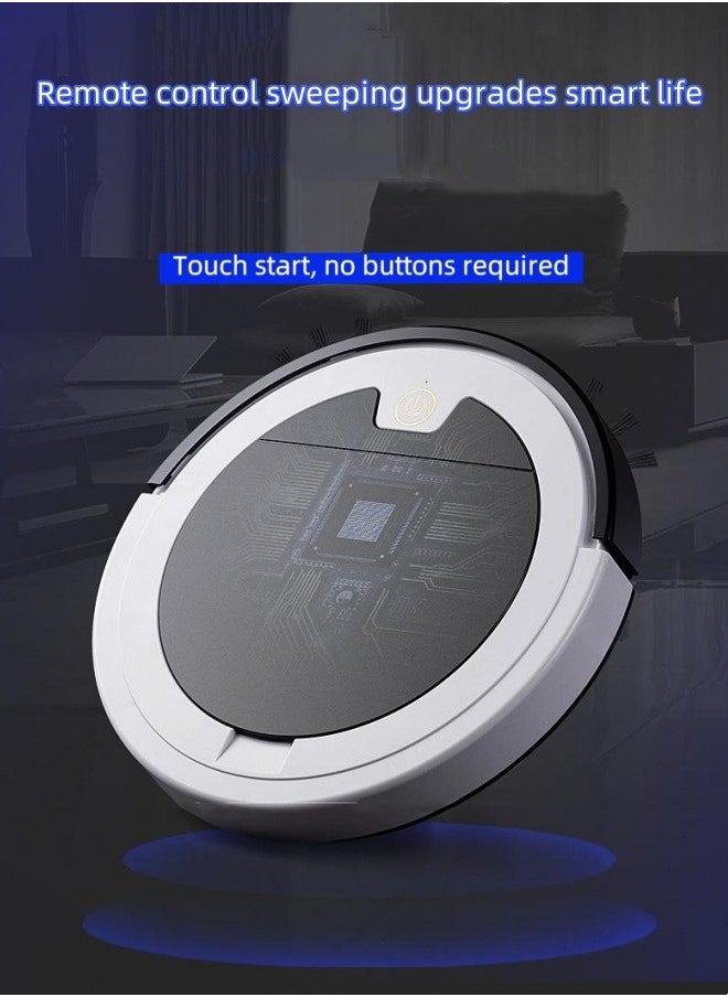 M MIAOYAN - New household sweeping robot intelligent vacuuming, sweeping and mopping three-in-one remote control with water tank planning cleaning robot - Image 1