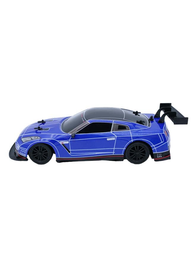 D-Power 1:16 Nissan GTR RC Car with Vapor Exhaust Effect – 2.4GHz Remote Control, Rechargeable Battery Included, Realistic Design, for Kids Ages 6+ - Image 5