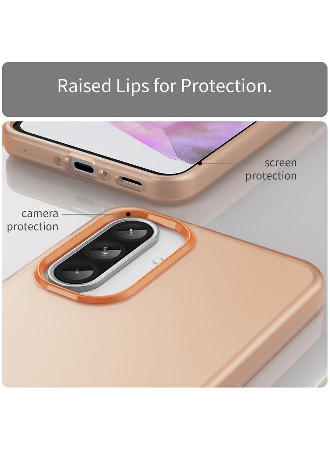 S-TOP Case For Samsung Galaxy A56 5G Frosted Translucent TPU Hybrid PC Full Coverage Phone Case - Image 5
