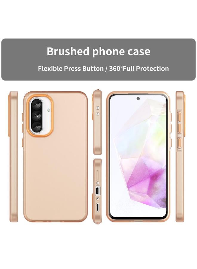 S-TOP Case For Samsung Galaxy A56 5G Frosted Translucent TPU Hybrid PC Full Coverage Phone Case - Image 2