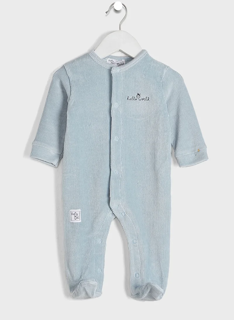 Babybol Infant Printed Footed Romper