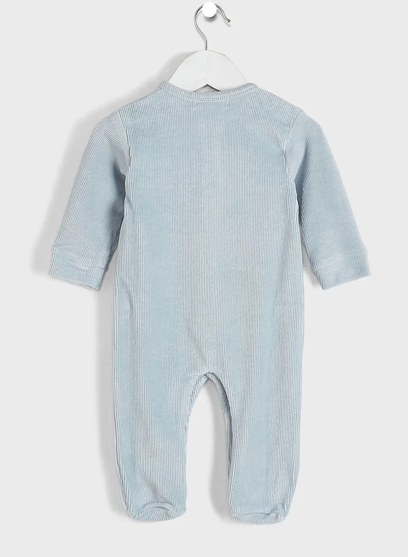 Babybol Infant Printed Footed Romper