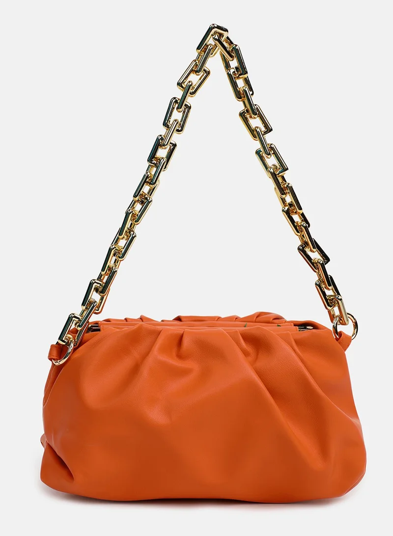 صوص هاوت حقيبة يد كاساندرا برتقالية