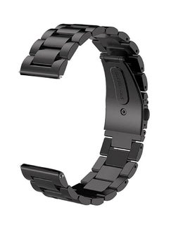 Generic Metal Stainless Steel 22mm Strap For Xiaomi Watch Color Sport Color 2 S1 Active/ Huami Amazfit GTR 47mm GTR 3 Pro Band Bracelet - Black  - Image 1
