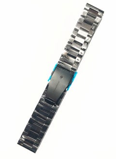 Generic Metal Stainless Steel 22mm Strap For Xiaomi Watch Color Sport Color 2 S1 Active/ Huami Amazfit GTR 47mm GTR 3 Pro Band Bracelet - Black  - Image 4