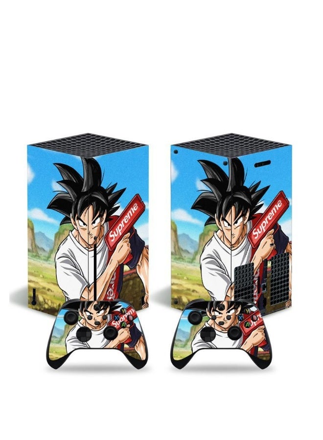Beauenty XBOX series X console sticker Dragon Ball style sticker