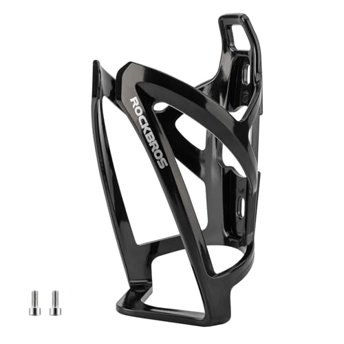 ROCKBROS Bike Water Bottle Holder Ultra-Light Bicycle Bottle Cages with Screws Tool, Universal Bike Cup Holder Rack for Road MTB Bikes… - Image 1