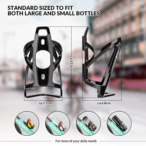 ROCKBROS Bike Water Bottle Holder Ultra-Light Bicycle Bottle Cages with Screws Tool, Universal Bike Cup Holder Rack for Road MTB Bikes… - Image 2