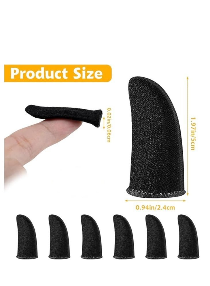 general 20 piece finger cover suitable for gaming phones, game controllers, finger covers, thumb covers, sweat resistant, breathable, seamless touch screens - Image 2
