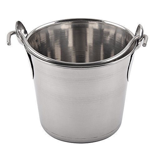 Lindy's 1-Quart Stainless Steel Bucket, Durable Seamless Bucket for Many Home Tasks, Carry Water or Milk, Fill with Food, Use as a Flower Pot, Cleaning Bucket, Table Centerpiece and Much More - Image 5