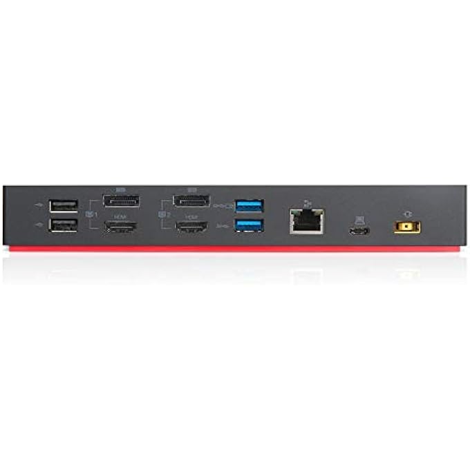 thinkpad 40AF0135UK THINKPAD HYBRID USB-C WITH USB-A DOCK - DOCKING STATION - USB-C - GIGE - 135 WATT - GB - FOR THINKPAD L480 L580 T480S X1 YOGA X280 - (LAPTOPS > LAPTOP DOCKING STATIONS) - Image 3