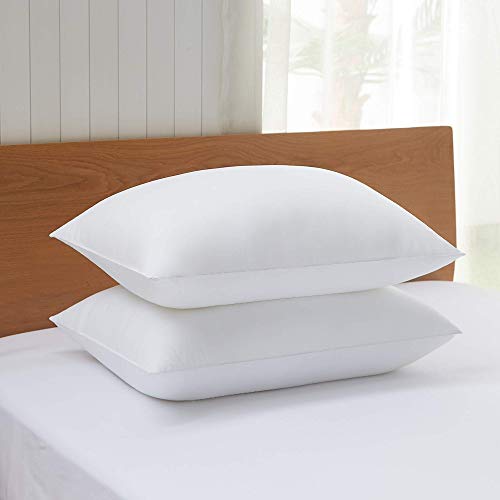 Acanva Bed Pillows 2 Pack Hotel Collection Luxury Soft Inserts for Sleeping-Breathable and Comfortable for Stomach Back Sleepers, Standard (Pack of 2), - Image 1