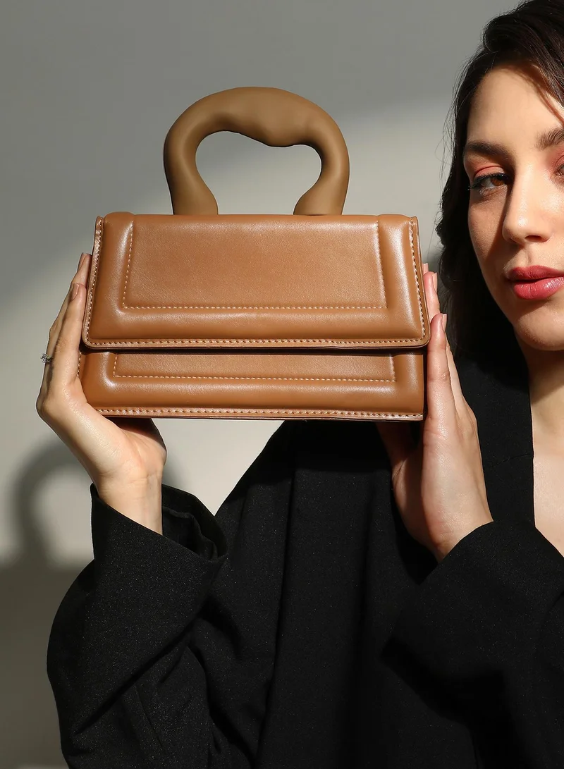 Haute Sauce Structured Top Handle Handbag