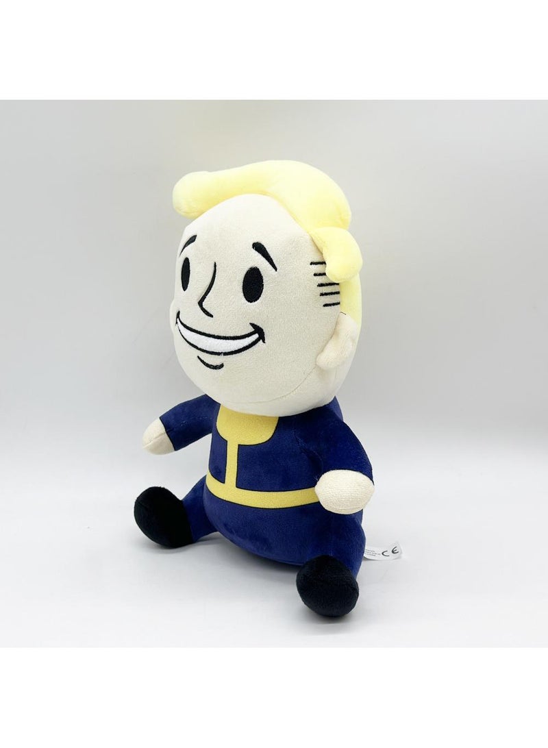 general 1 Pcs Fallout Vault Boy Plush Toy 27cm Idea Toy Gift For Fans Horror Stuffed Figure Doll For Kids And Adults Great Birthday Stuffers For Boys Girls - Image 2
