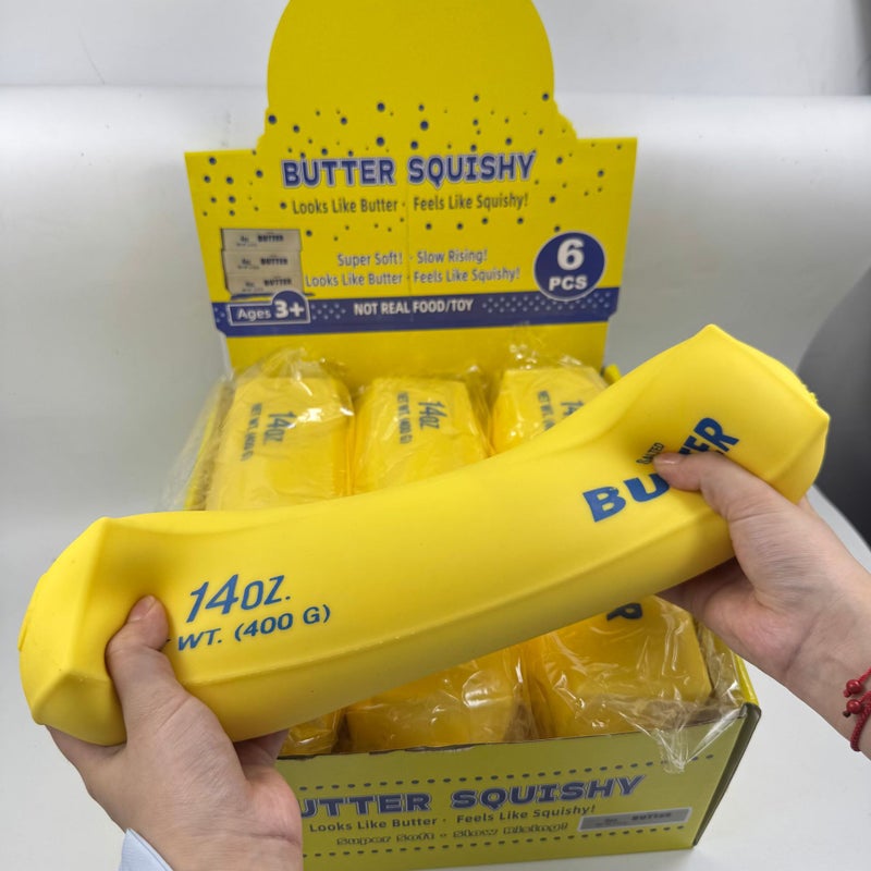 Slow Rebound Butter Stick Squishy Toy - Image 1