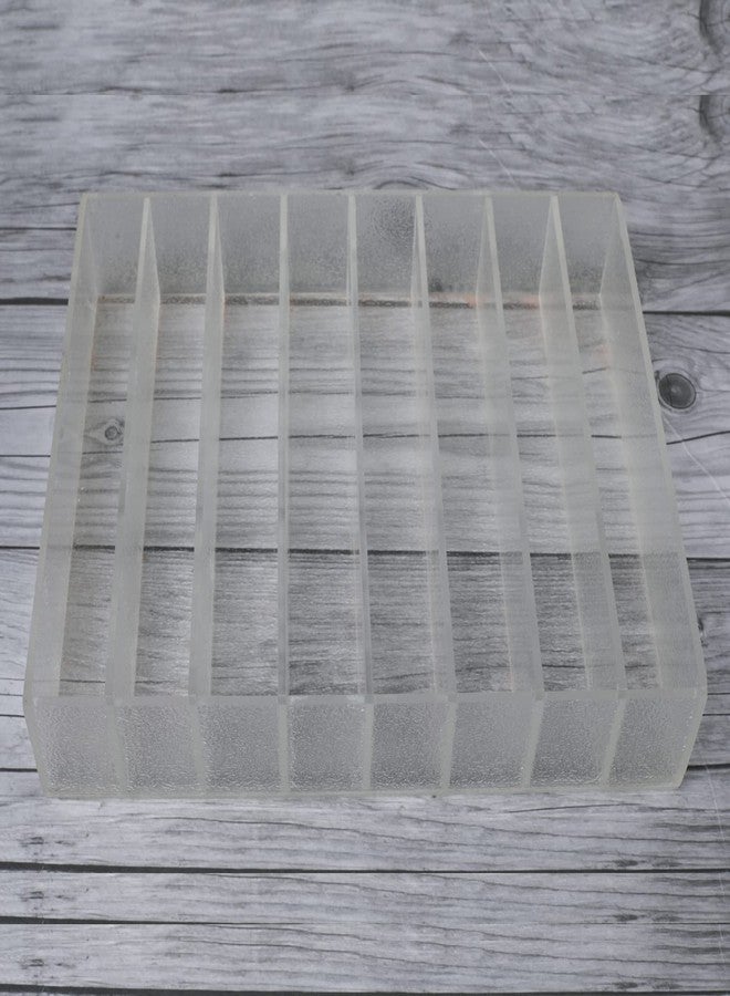 AZYEEA acrylic Makeup Holder Makeup Organizer bathroom Cosmetic Organizer Made of Clear Acrylic compact holder many compartment - Image 4