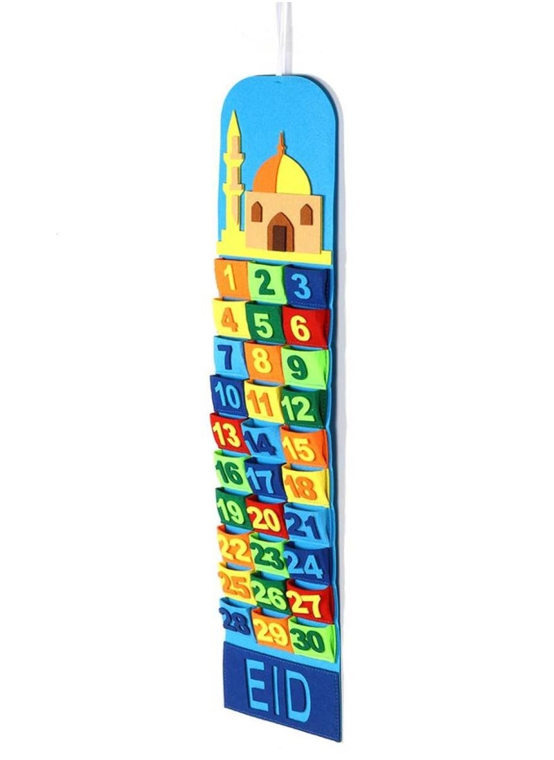 Hilalful Hilal Ful Ramadan Children's Calendar - Felt | For Treating Kids & Children During 30 Days of Ramadan  - Image 3