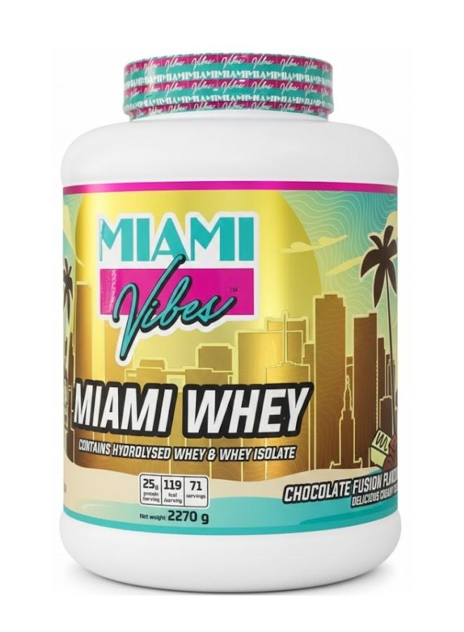 Miami Vibes Whey Protein Chocolate Flavour 2270Gram - Image 2