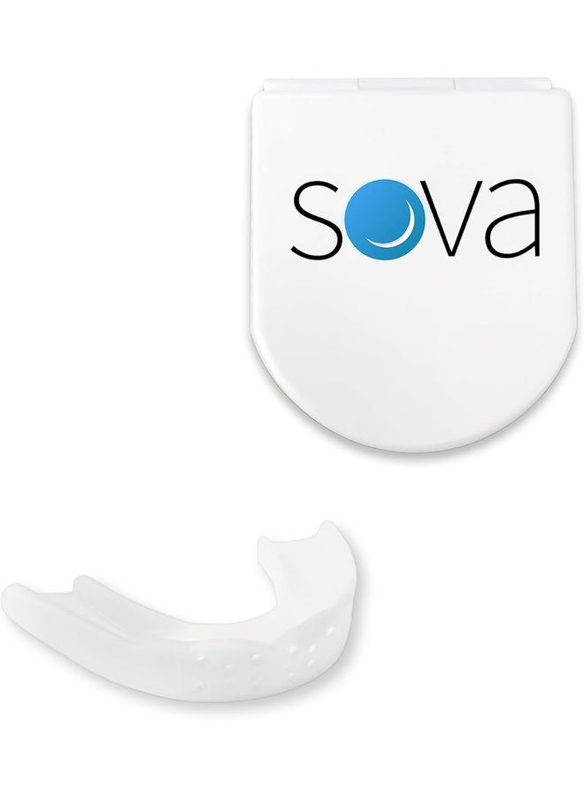 SOVA Aero Night Guard with Case - 1.6mm Thin - Custom-Molded Fit - Protects Against Nighttime Teeth Grinding & Clenching - FSA/HSA Eligible - Odor & Taste Free - Remoldable Up to 20 Times - Non Toxic - Image 4