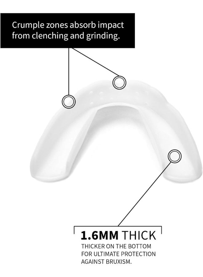 SOVA Aero Night Guard with Case - 1.6mm Thin - Custom-Molded Fit - Protects Against Nighttime Teeth Grinding & Clenching - FSA/HSA Eligible - Odor & Taste Free - Remoldable Up to 20 Times - Non Toxic - Image 5