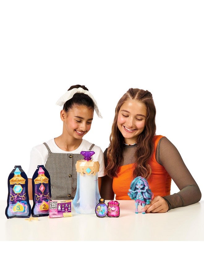 ماجيك ميكس ميكسيز ماجيك بيكسلينج. مارينا حورية البحر بيكسلينج. ابتكر واخلط جرعة سحرية تكشف بطريقة سحرية عن دمية بيكسلينج جميلة بحجم 6.5 بوصة داخل زجاجة جرعة! هدايا للأطفال من سن 5 سنوات فما فوق. - Image 3