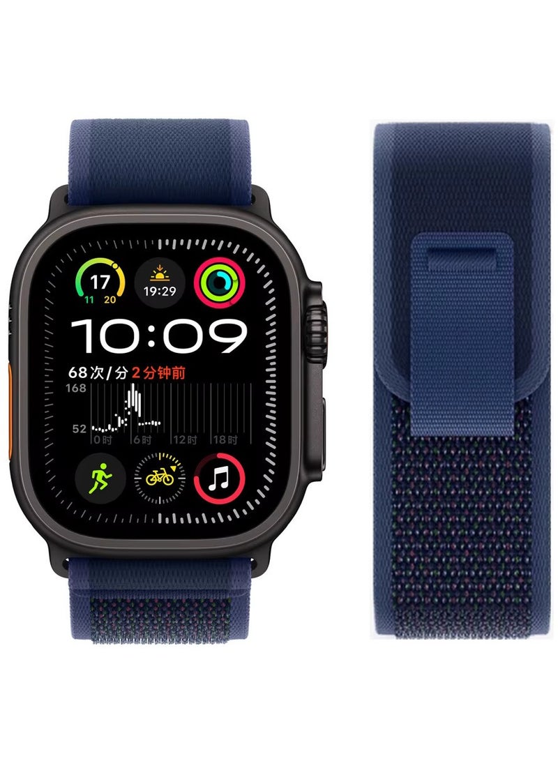 Trail Loop Watch Band for Apple Watch Ultra 1/2 49mm 46mm 45mm 44mm 42mm, Nylon Sport Strap Compatible with iwatch Series 10 9 8 7 6 5 4 3 2 1 SE - Image 2