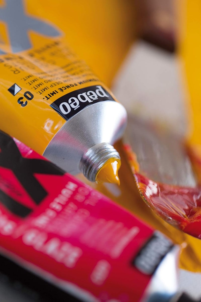 PEBEO Fine Oil XL 200 ML - Titanium White Oil Paint for Artists - Image 5