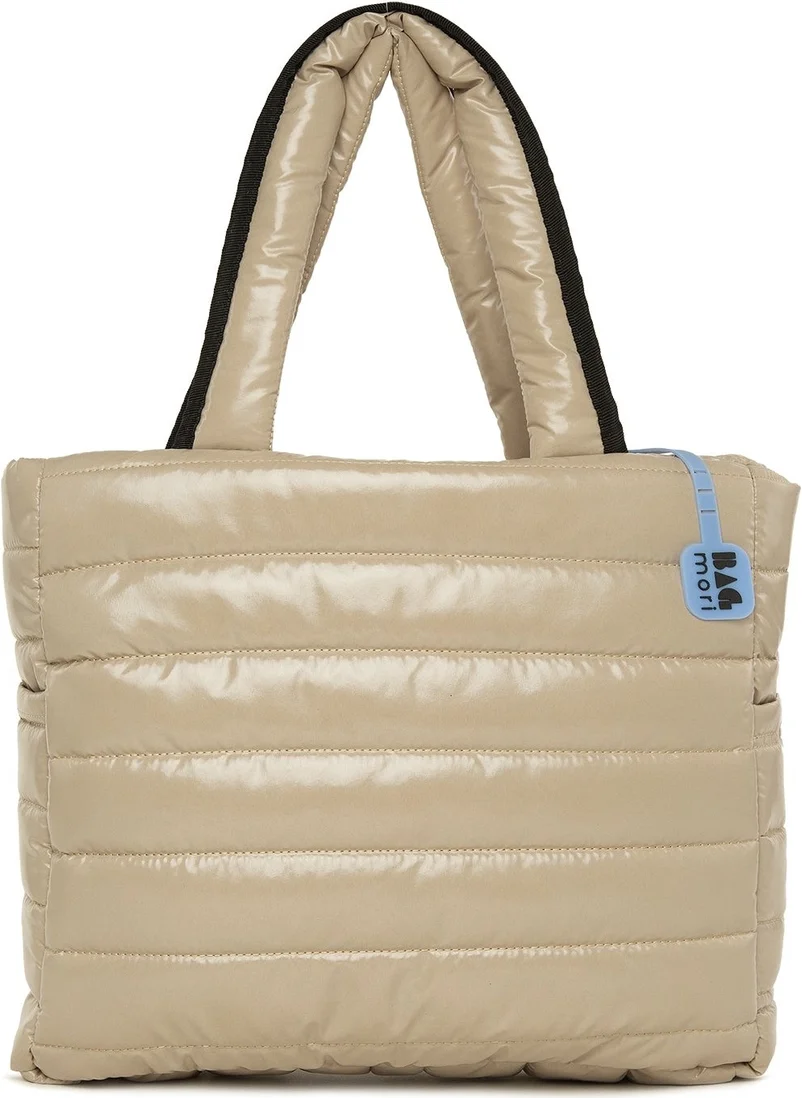 Bagmori Mink Rail Inflatable Pouf Bag