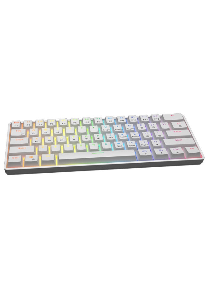 Customized Yun Guo Guo K16 Wireless Bluetooth Mechanical Keyboard Game Office Notebook Rgb Wired Keyboard