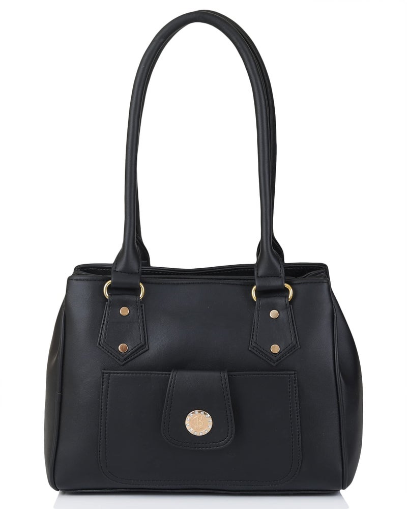 Airish Handbag Shoulder bag for Girls & Women(Black) - Image 5