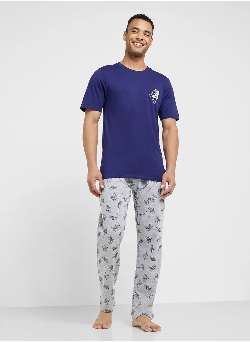 Seventy Five Mens T. Shirt Aop Trouser