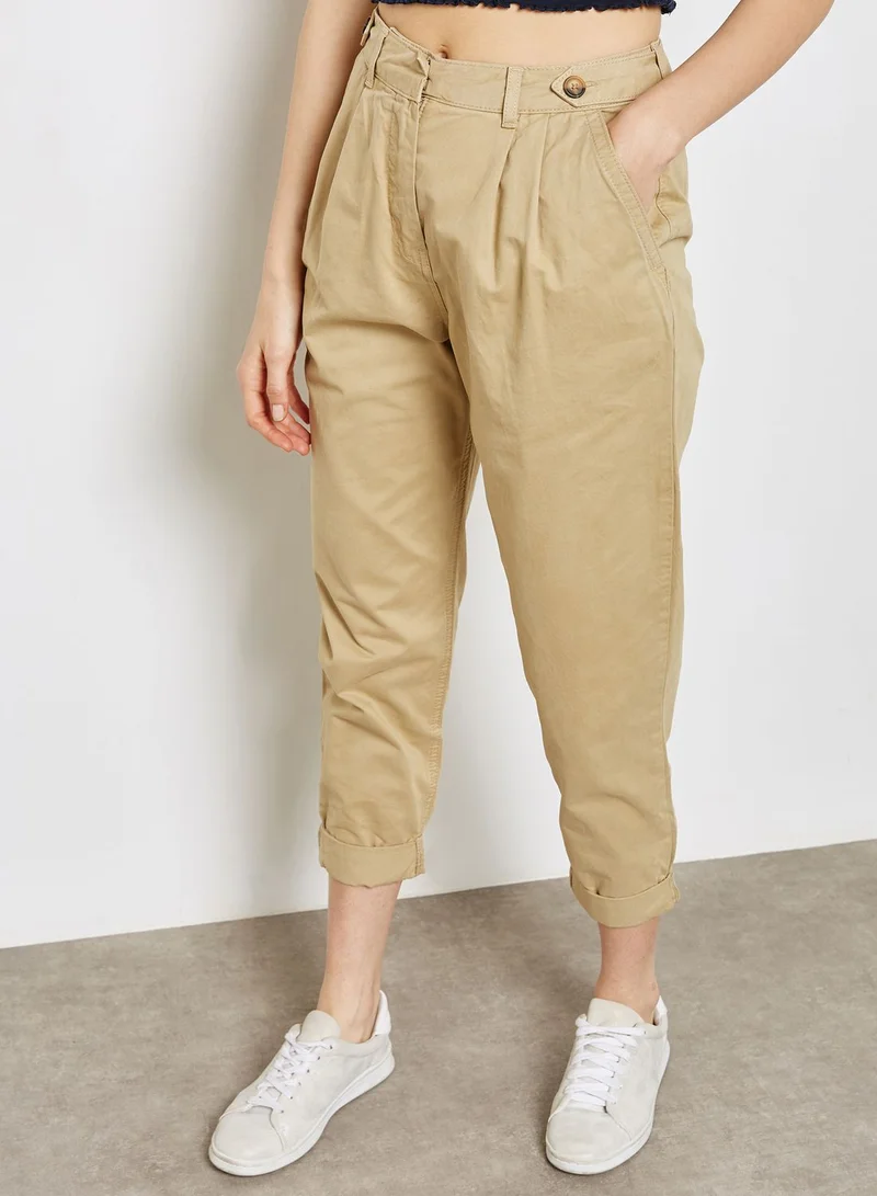 TOPSHOP Side Tab Pants