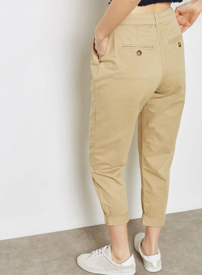 TOPSHOP Side Tab Pants